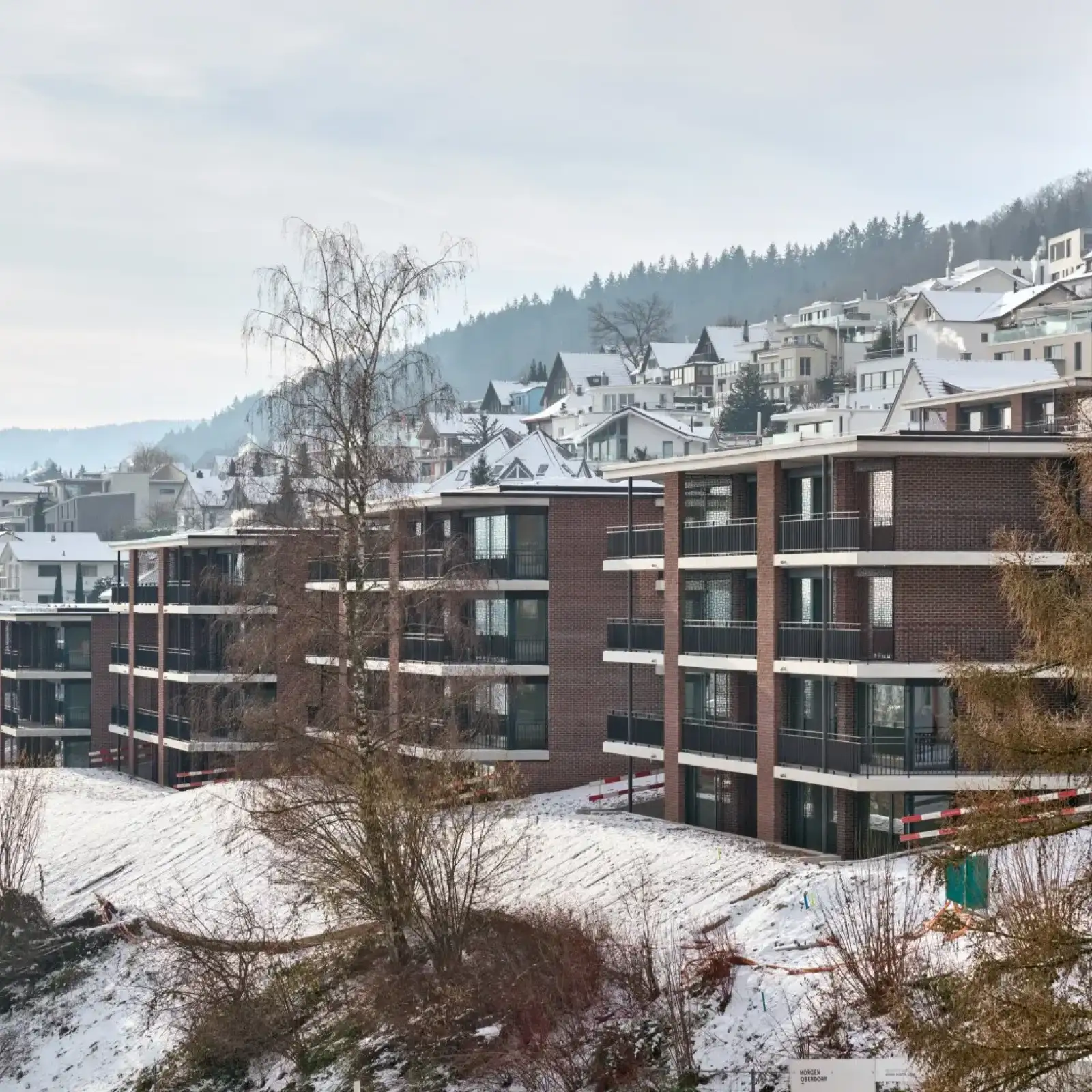 Fertige Überbauung