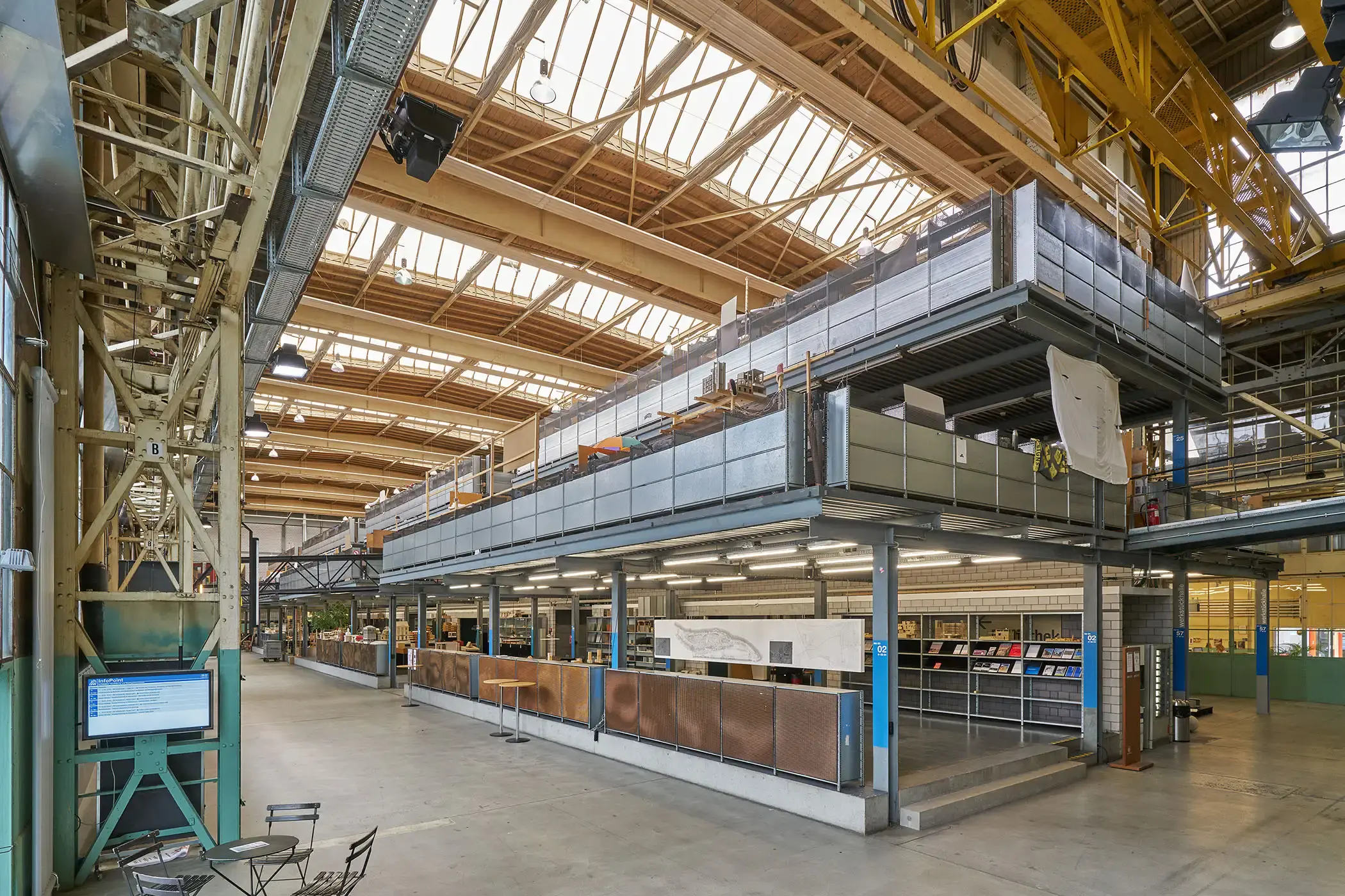 Abbildung der Halle 180+