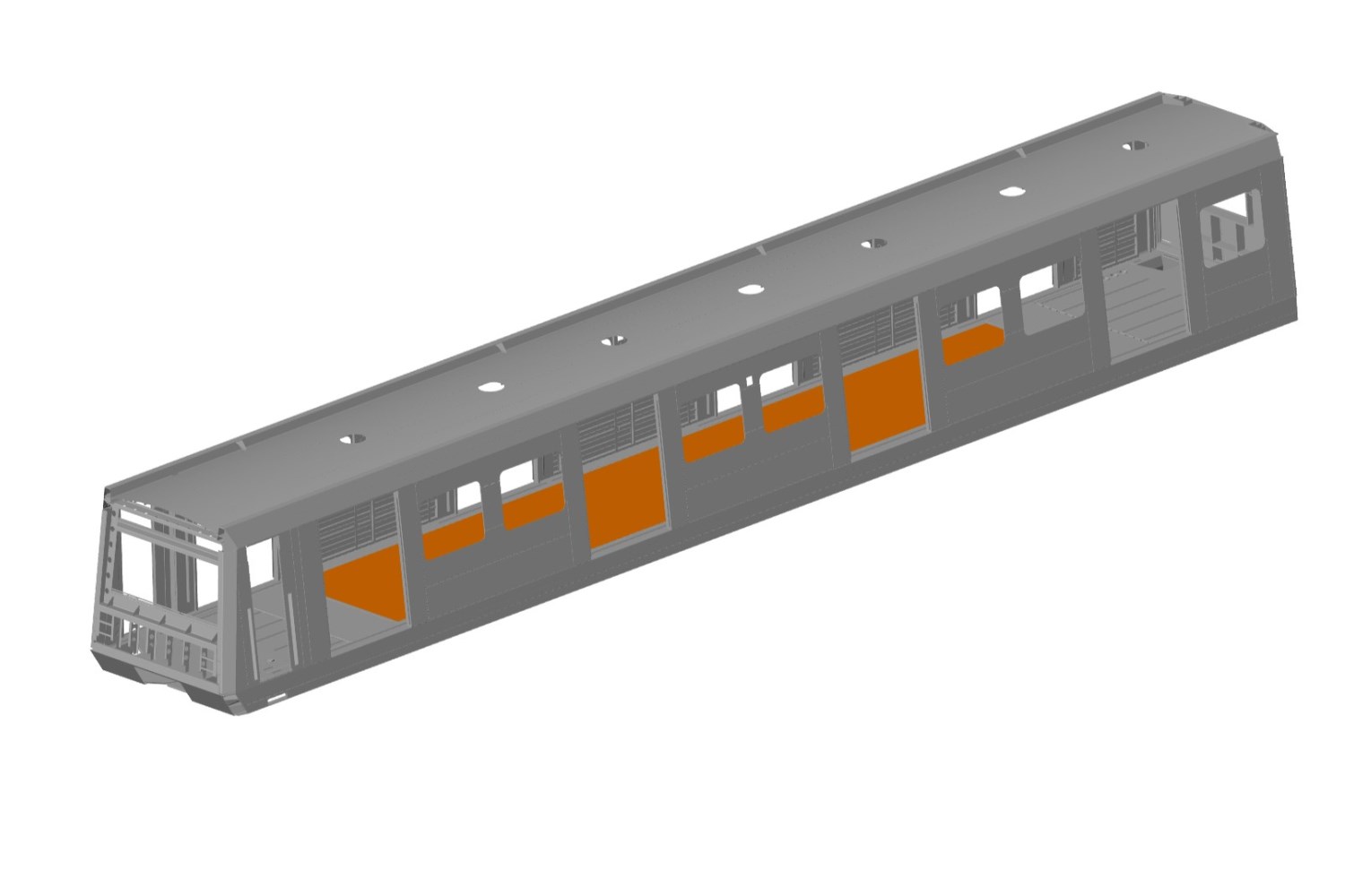 Der Einsatz von Sandwichbaugruppen, hier am Beispiel des Bodens einer U-Bahn, verspricht grosses Gewichteinsparungspotenzial.