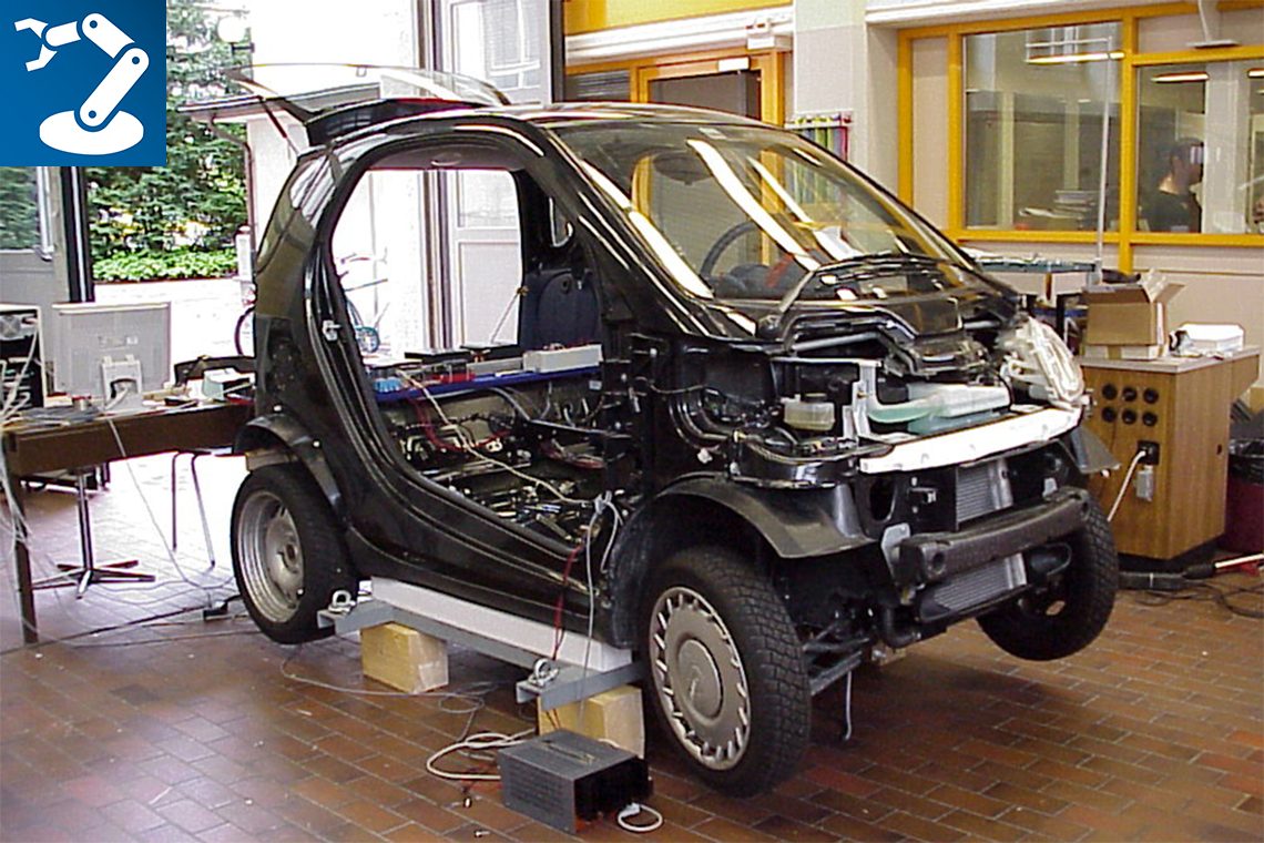 SmartParking test vehicle