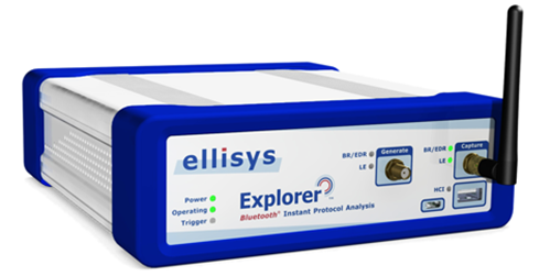 BLE sniffer from Ellisys