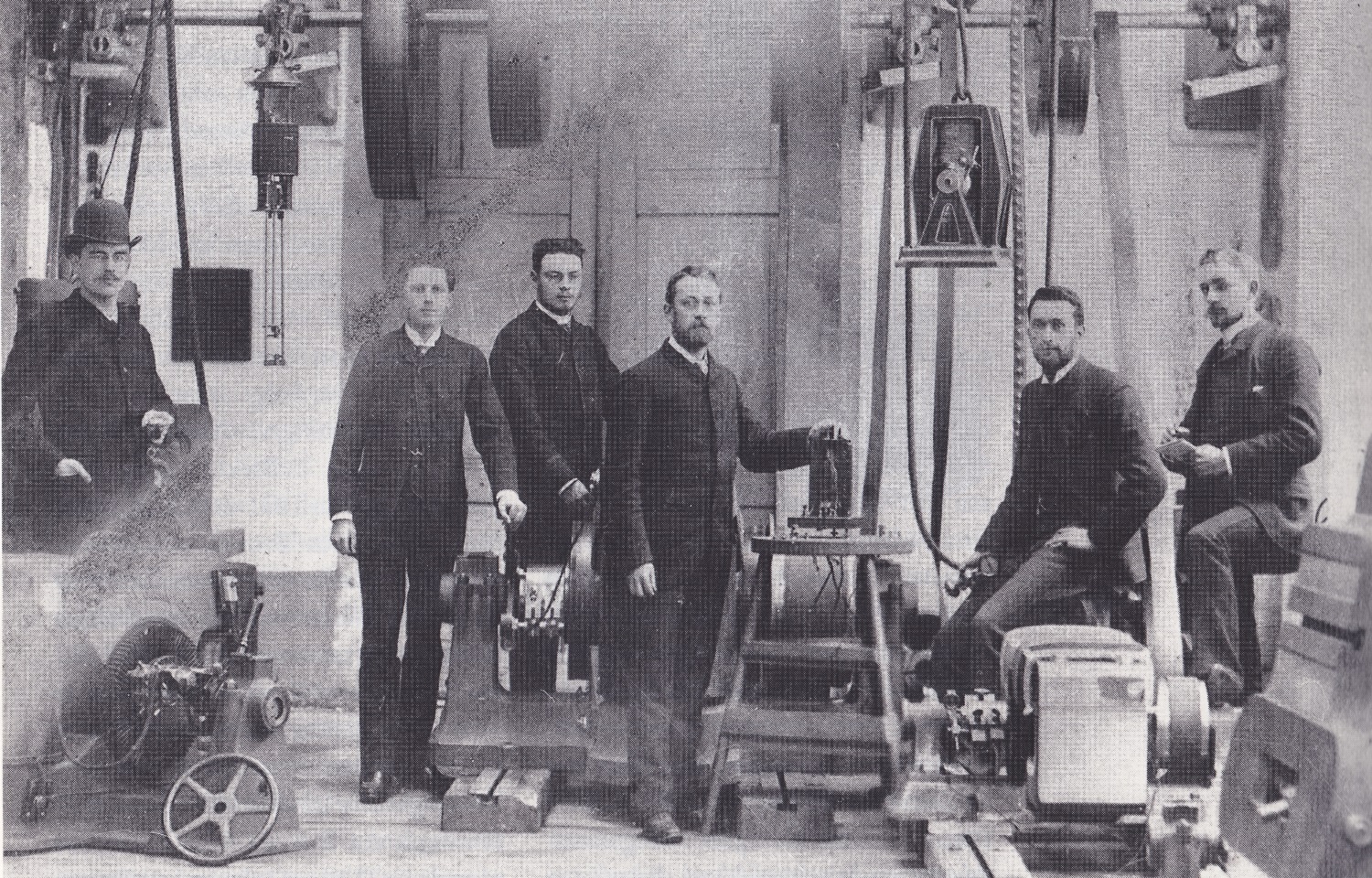 Elektrisches Versuchslabor, 1888