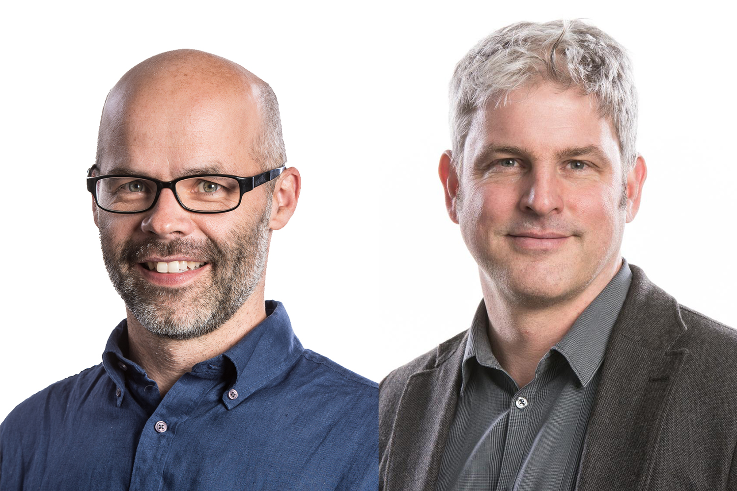 Experten für Data Science und Dozenten im neuen MAS Data Science: Kurt Stockinger (links) und Oliver Dürr.