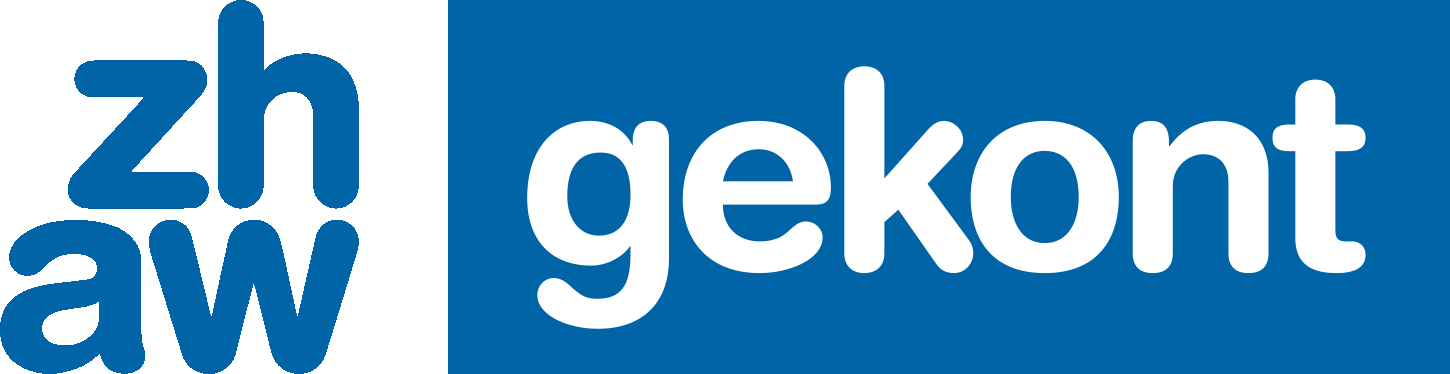 Logo ZHAW gekont