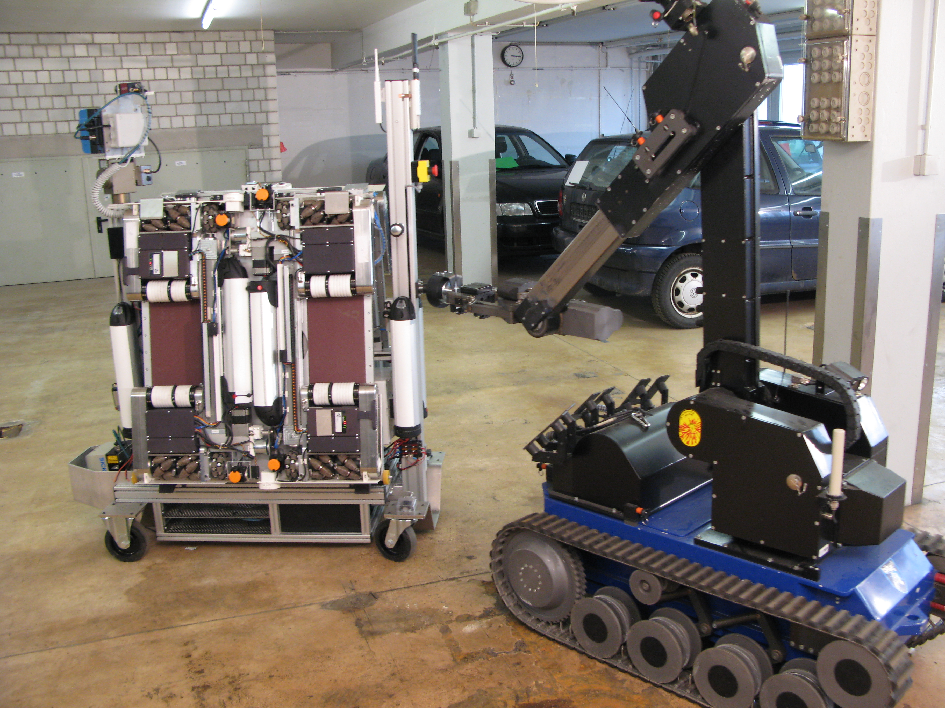 Roboter für Bombenentschärfungskommandos