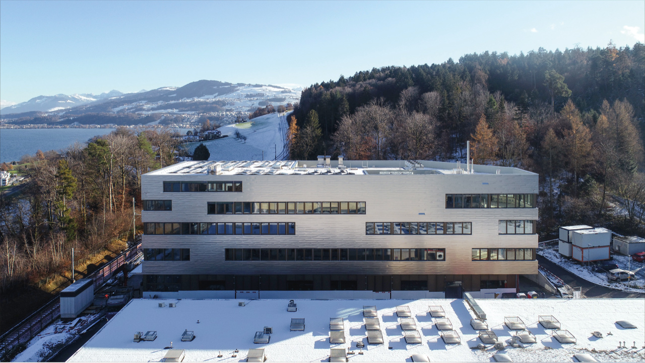 New laboratory building on the Reidbach campus