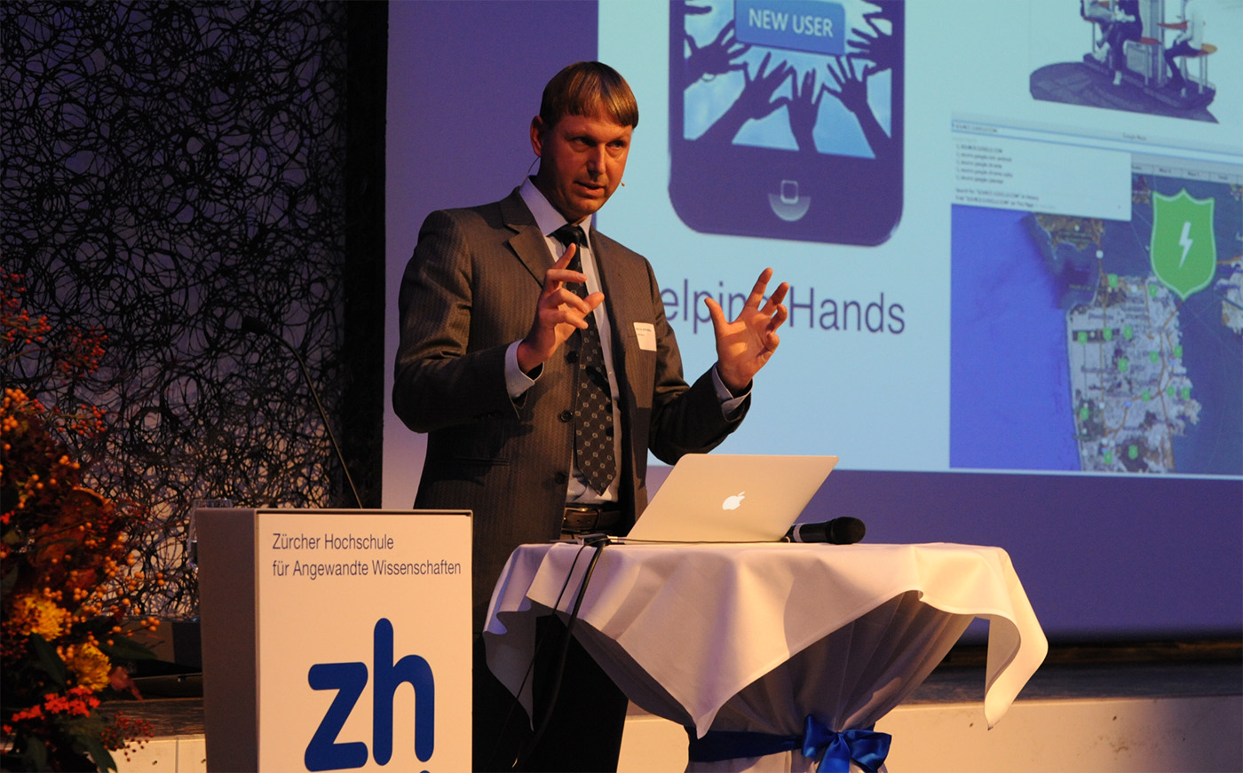ETH-Soziologe Dirk Helbing am Hochschultag der ZHAW