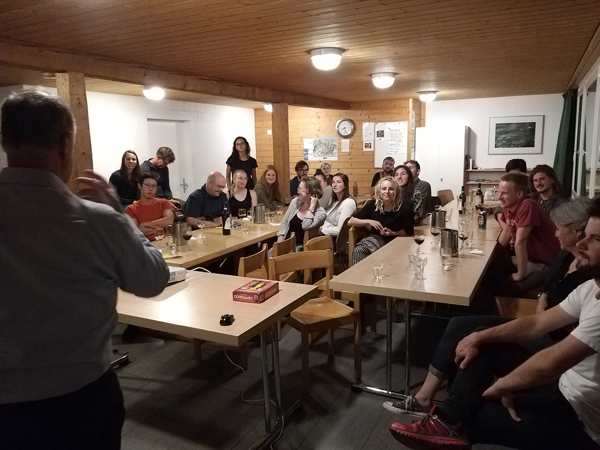 Umweltingenieur Studierende Erwandern Ihre Partnerregion Glarus