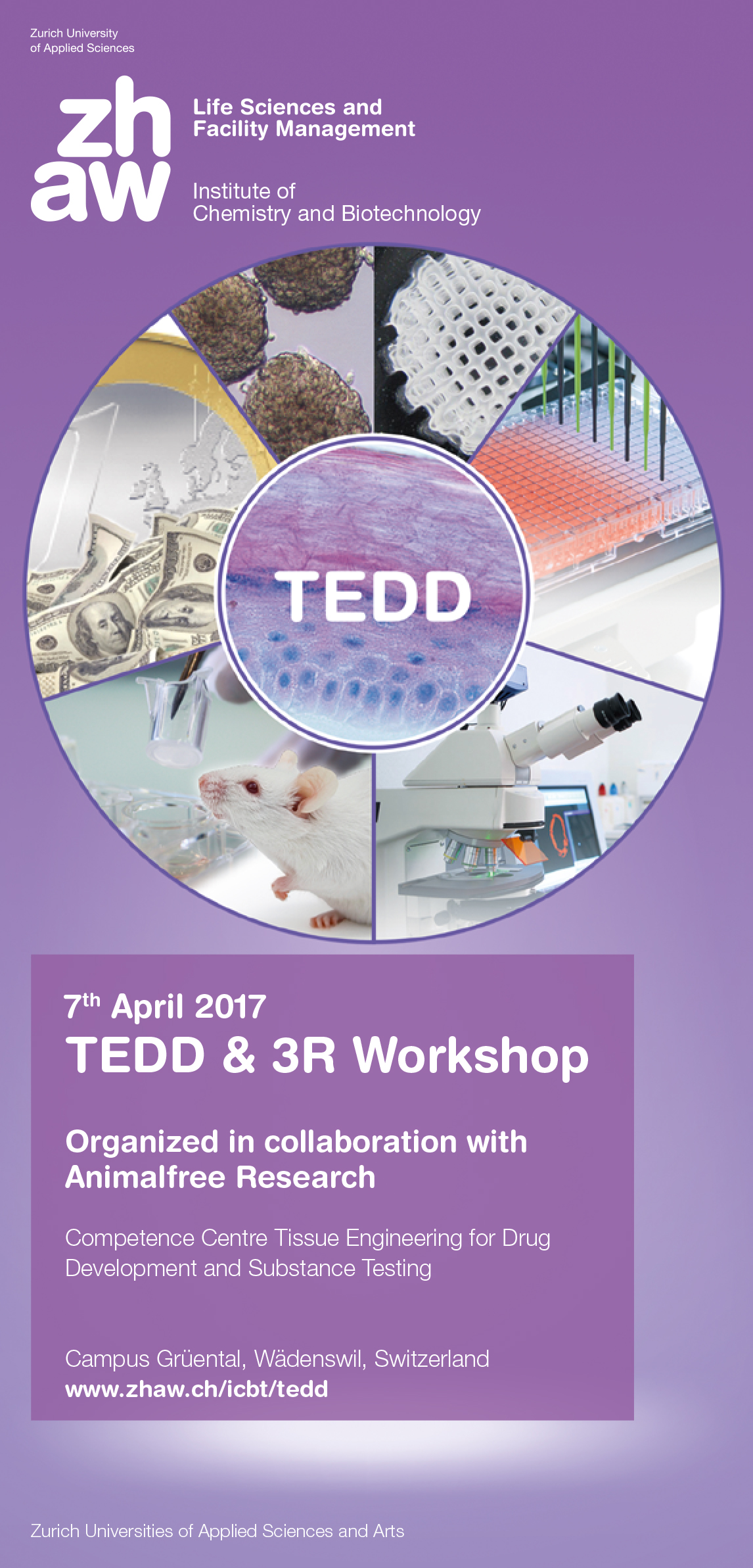 Flyer cover TEDD & 3R Workshop