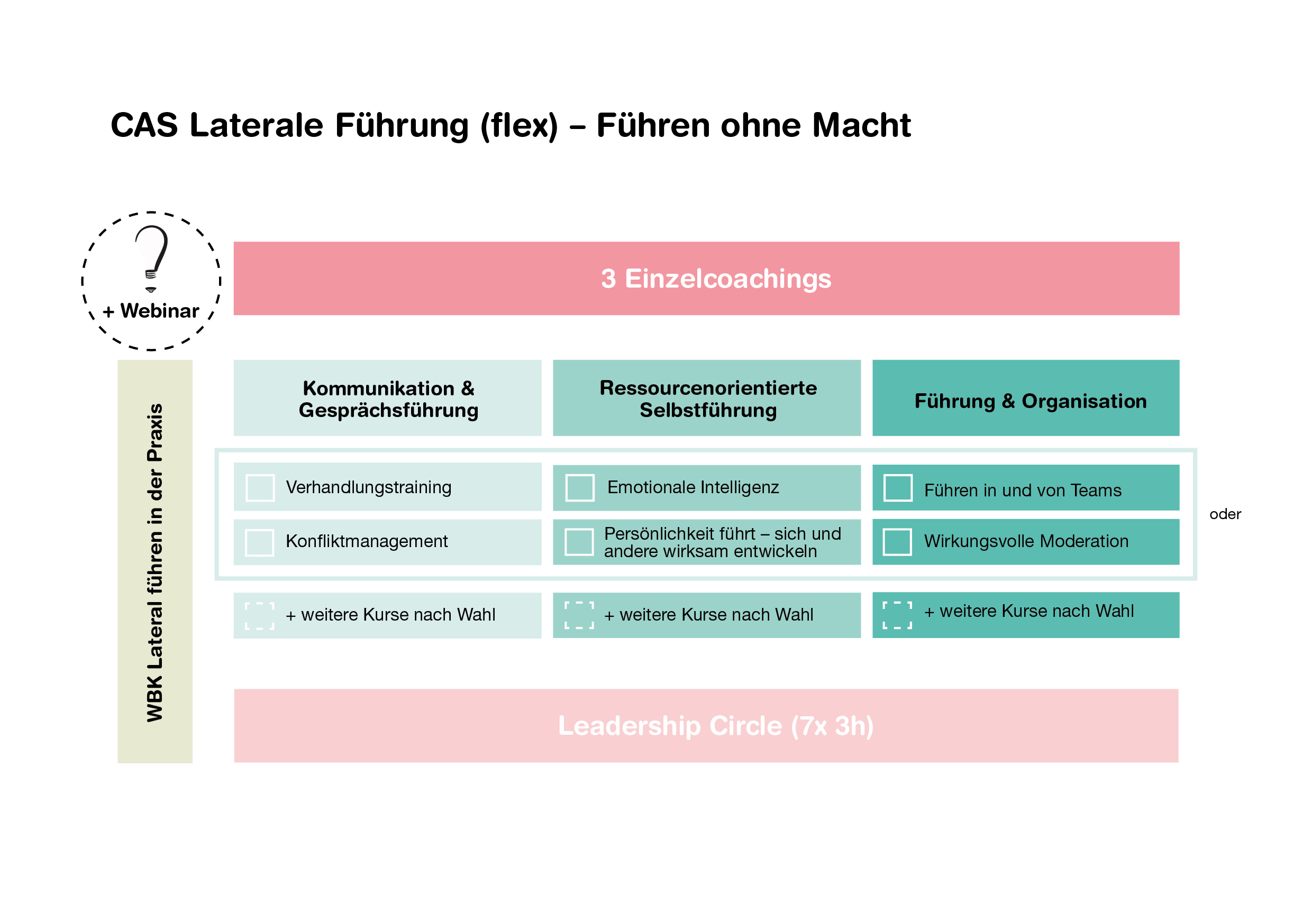 Grafik CAS Laterale Führung (flex) – Führen ohne Macht