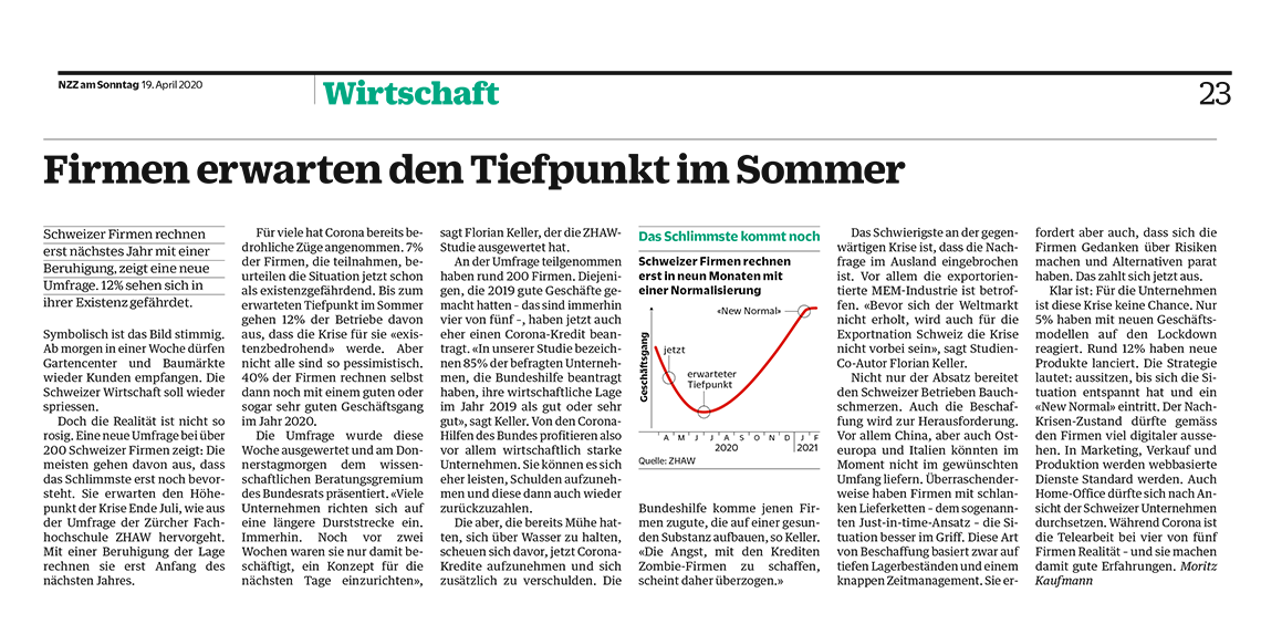 NZZ am Sonntag NZZ am Sonntag