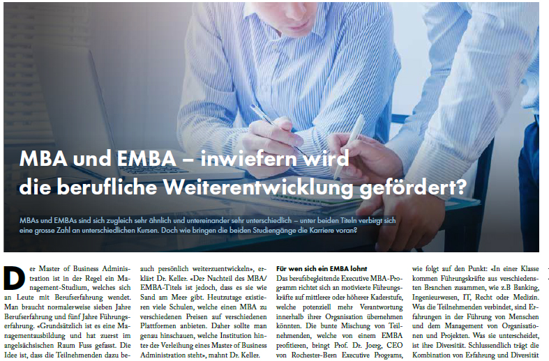 Tages-Anzeiger Fokus Next Step