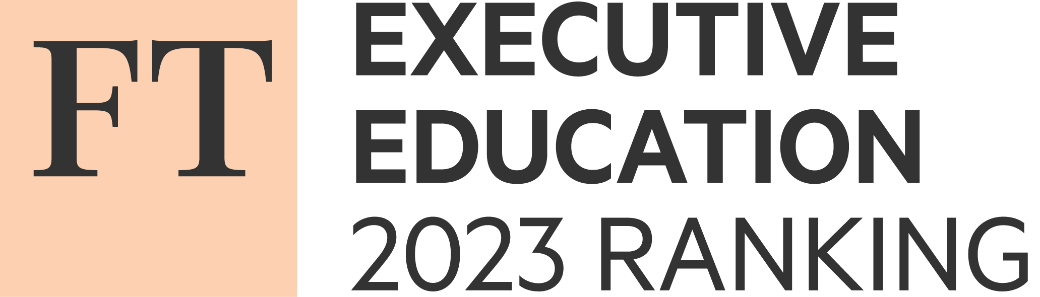 Logo Financial Times Executive Education 2023 Ranking