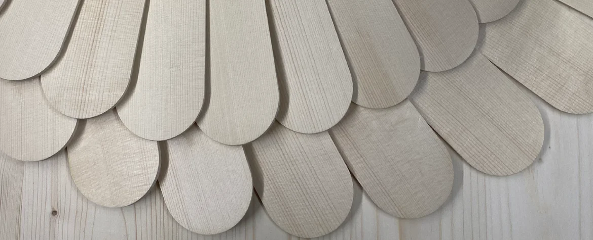 Robotic Wood Shingle Assembly.