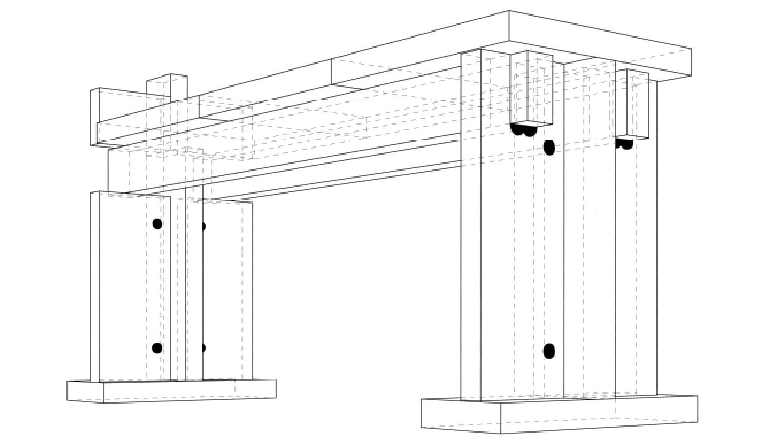 Concrete Structural Reusability, Mock-Up