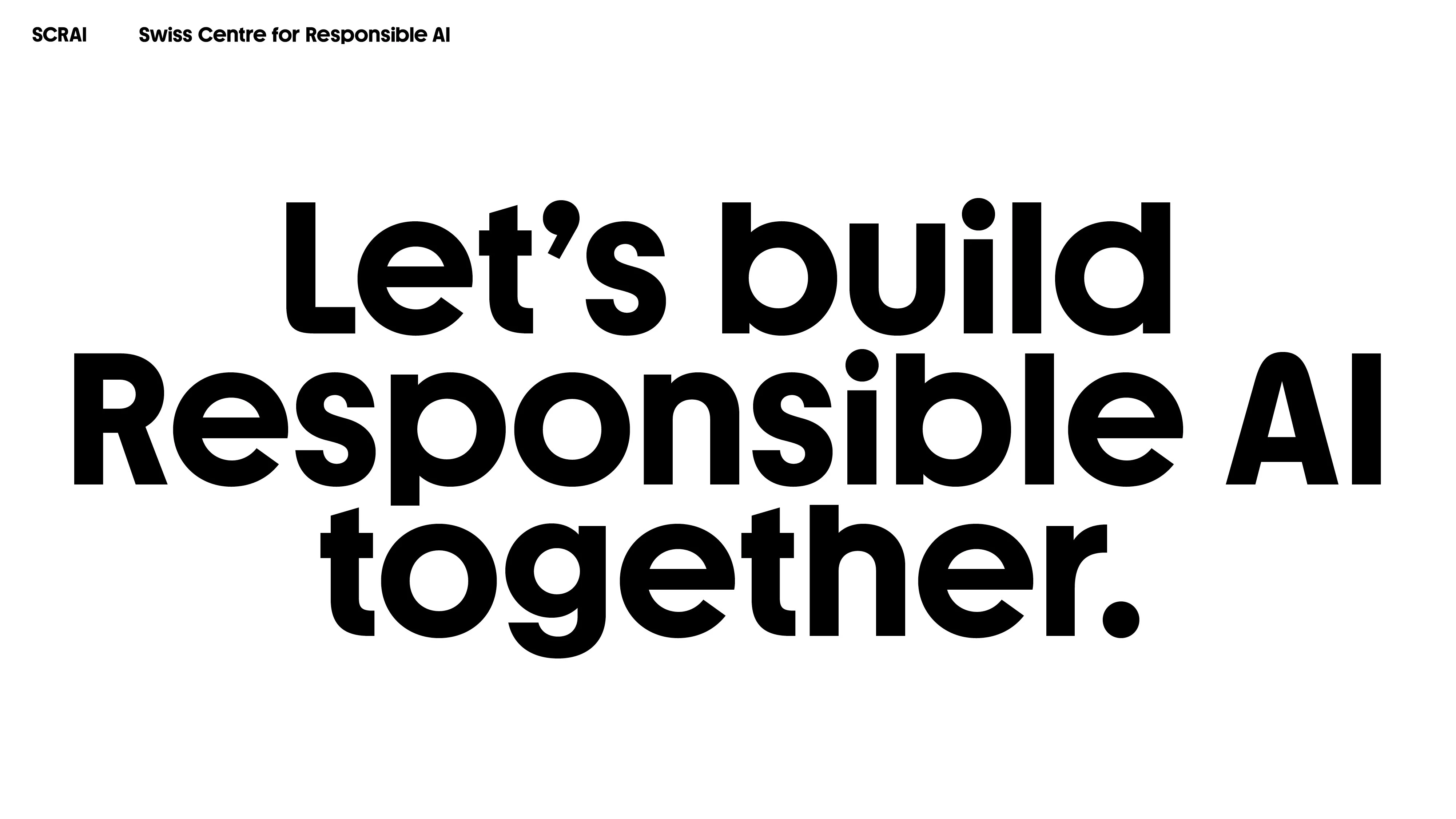 Banner "Let's Build Responsible AI together!!!"