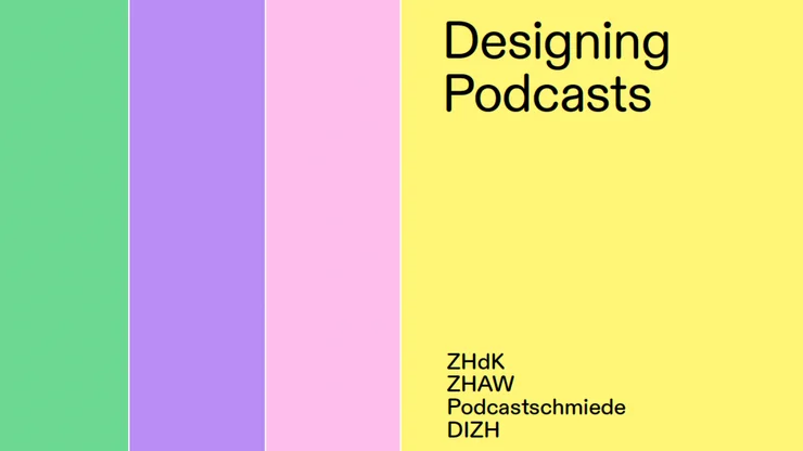 Titelseite Handbuch Designing Podcasts