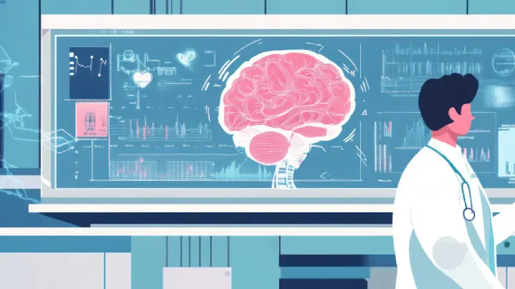 Clinician using AI and robotic tools to treat brain health issues