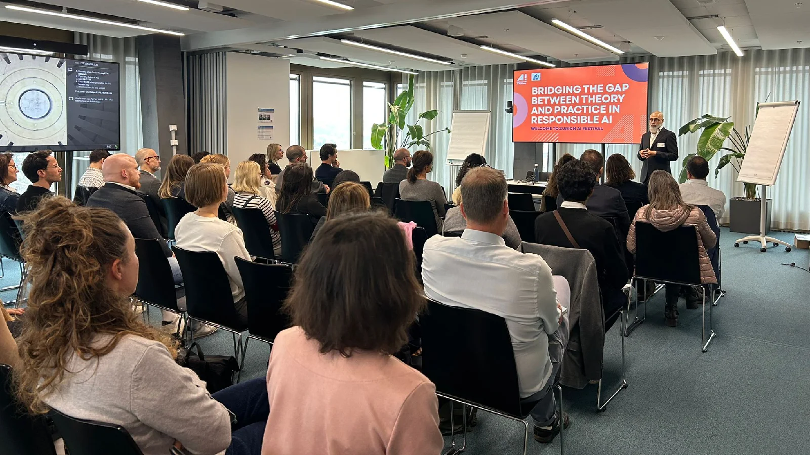 Image of the SCRAI Kick-off at AI Festival - Oct 2025