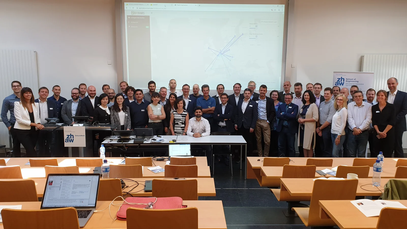 The international project team at the ZHAW