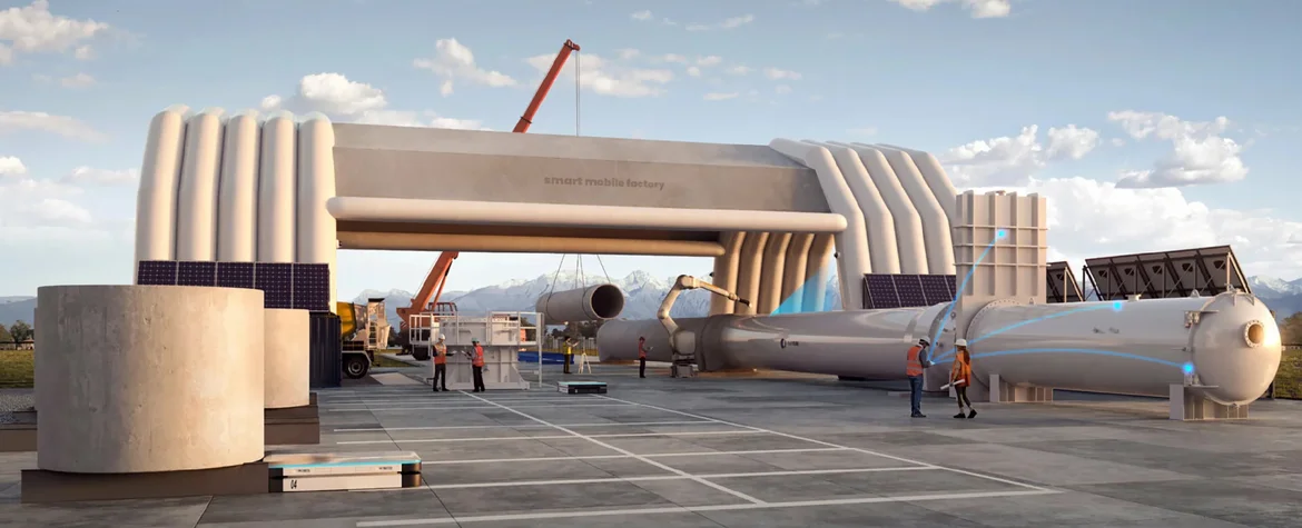 Smart Mobile Factory Visualisierung